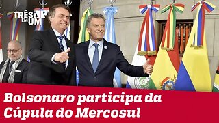 Bolsonaro vai à Argentina para participar de reunião da Cúpula do Mercosul
