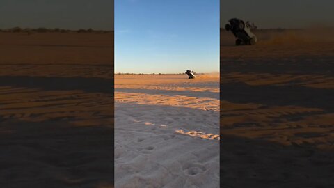 Glamis Sand Drags Wheelie the Entire Strip!