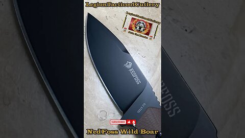 NedFoss Wild Boar in D2 Steel!