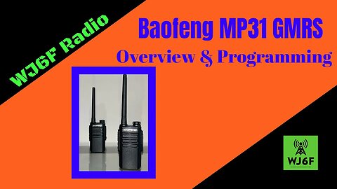 BAOFENG MP31 GMRS RADIO