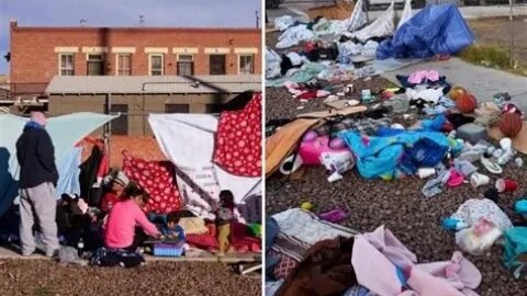 El Paso sanitizes the City of illegals before Biden arrives