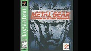 Metal Gear Solid - Game Manual (PSX) (Instruction Booklet)