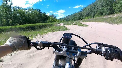 Honda CRF250F Trail Riding #41 ft. Polaris RZR XP 1000