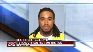 Domestic violence suspect on the run in Waukesha