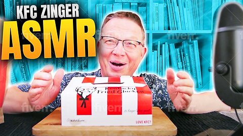 KFC Zinger Mukbang ASMR Rumble Video, a Fun KFC Chicken Mukbang ASMR Video