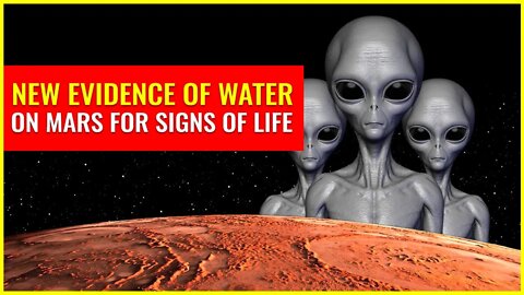 Water on Mars for signs of life?