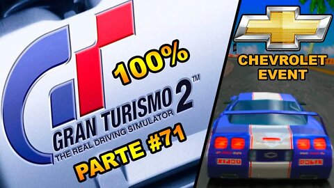 [PS1] - Gran Turismo 2 - [Parte 71] - Simulation Mode - Chevrolet Event - Corvette Meeting