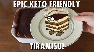 Epic Keto Friendly Tiramisu