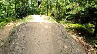 BROMONT DOWNHILL PISTE 7 - 20 BIKE PARK FULL SEND, HUGE JUMPS