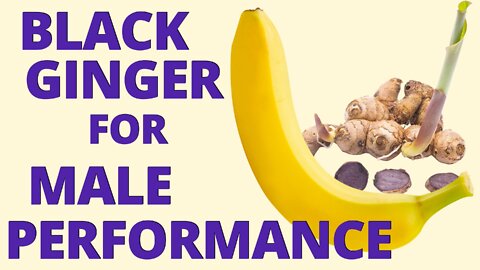 Black Ginger Benefits for Male Performance (Length, Circumference & Response Time)