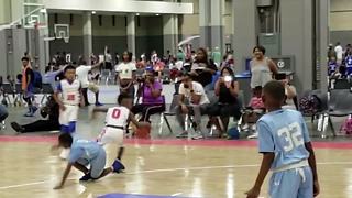 Basketball prodigy breaks kid's ankles with sick move to the basket