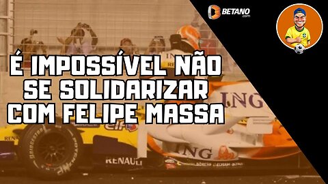 A dor de Felipe Massa não tem tamanho