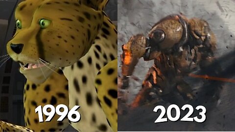 Evolution of Cheetor In Transformers MOVIES 1996-2023