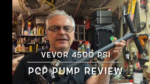 Vevor 4500 psi PCP hand pump, full review