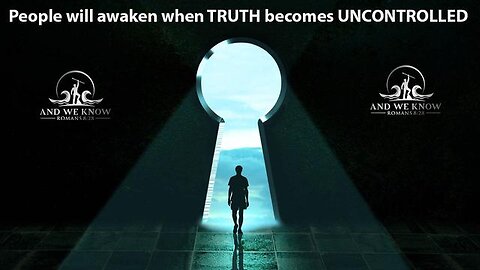 AND WE KNOW: PEOPLE WILL AWAKEN WHEN TRUTH BECOMES UNCONTROLLED! DESANTIS LOGO/FAKE TRUMP SUPPORTERS
