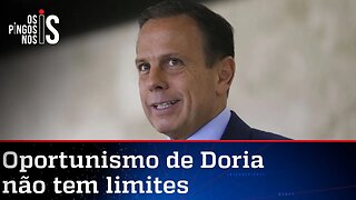 Doria quer frente com a centro-esquerda para 2022