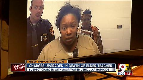 Accused hit-skip driver now faces aggravated vehicular homicide charges in death of Elder teacher