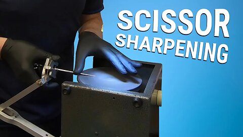 How To Sharpen Shears with Dave Simpson | Simply Sharp