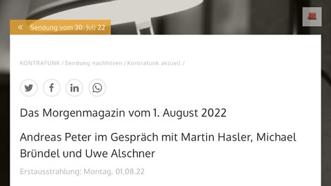 75 Jahre Nürnberger Kodex auf kontrafunk.radio