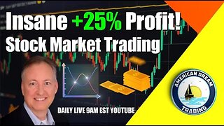 Insane +25% Profit Lifetime Members Stock Market Trading Success