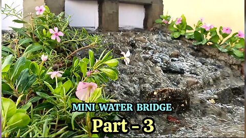 Mini conrete bridge construction part-3 | #minidam #trending #news #entertainment #diy #politics