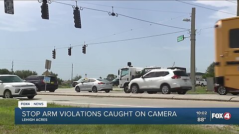 Bus stop dangers in Lehigh Acres