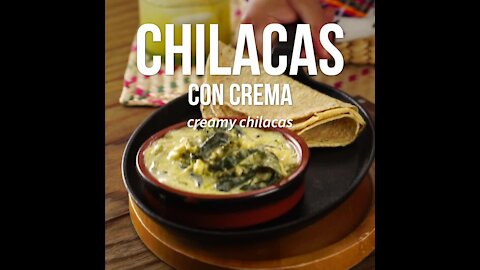 Chilacas with Cream