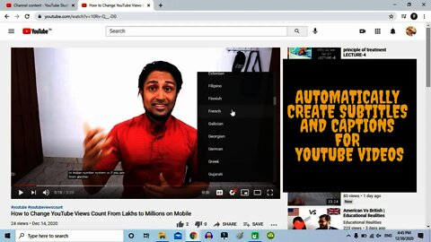 How to Create Automatic Subtitles and Captions for YouTube Videos In Multiple Languages