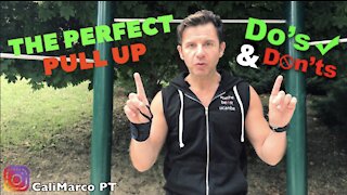 How to do the Perfect Pull Up: Do's & Dont's | Calisthenics