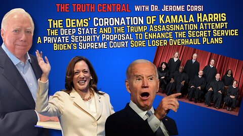 The Coronation of Kamala and Biden's SCOTUS Sore Loser Plan