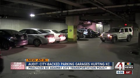 Audit: KCMO spending too much on downtown parking garages