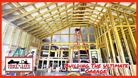 Building the Ultimate Garage | EPS 37 | Office Electric and PVC Trim | Shots Life