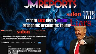 Trump leaked audio is a HOAX Trump NOT CHARGED over Iran docs the media LIED out of CONTEXT audio