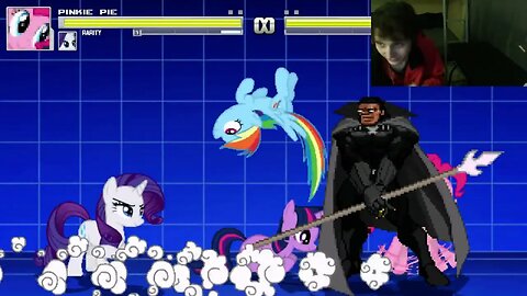 My Little Pony Characters (Twilight Sparkle, Rainbow Dash, And Rarity) VS Black Panther In A Battle