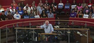 Sen. Bernie Sanders rallies in Las Vegas