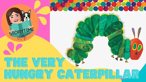 The Very Hungry Caterpillar by Eric Carle - Australian Kids Book Read Aloud