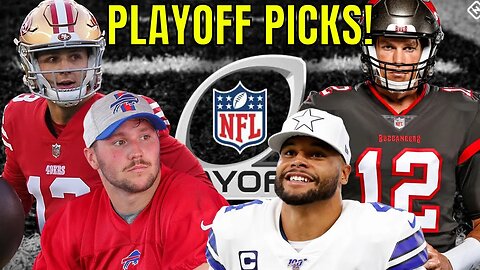 NFL Playoff Picks Week 1 | Seahawks 49ers, Jaguars Chargers, Ravens Bengals, Cowboys Bucs