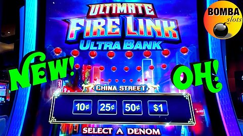 NEW FIRE LINK! “ULTRA BANK” Ultimate Fire Link! #LasVegas #Casino #SlotMachine