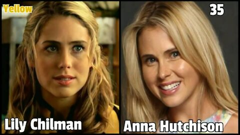 Power Rangers Jungle Fury Cast Then and Now