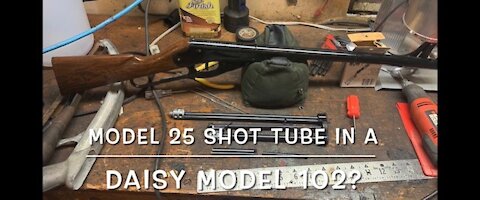 Daisy model 25 shot tube in youth model bottlecap 102? Lets find out!