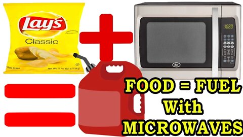 Turn FOOD into FUEL with MICROWAVES!: Food Waste - Will it Pyrolysize? Ep. 6