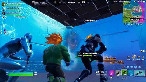 Evo thru this wall... fortnite