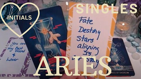 ARIES SINGLES ♈A POWERFUL MAGNETIC ATTRACTION💝THEY'VE MADE UP THEIR MIND🪄✨NEW LOVE / SINGLES ARIES 💝