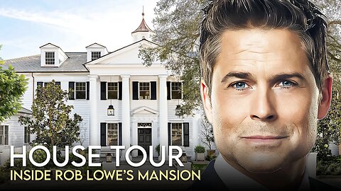 Rob Lowe | House Tour | $4 Million Beverly Hills Mansion & More