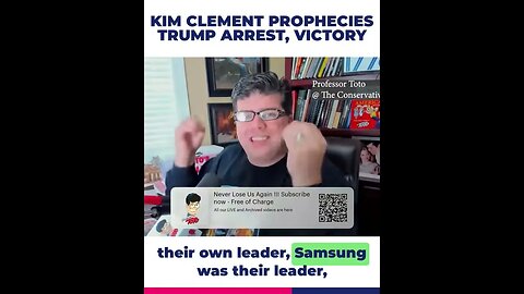 Kim Clement / Trump Arrest, Victory