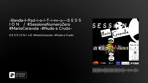 -Banda-I-Rad-i-o-I-T-i-vv-u---S E S S I O N / #SessioneNumeroZero #MarioCeravola -#Nudo e Crudo