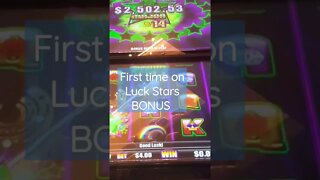 First time on LUCK Stars Bonus🤑🤑🤑