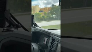 Large Family Drives by Homestead/Miami Speedway