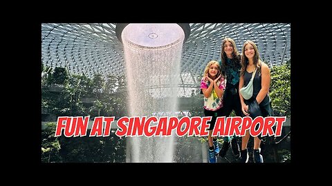 Exploring Free Activities at Singapore Airport (What We Found & What We Missed!)