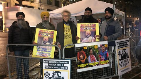 Piers Corbyn Tribute To Deep Sidhu | 1984 Sikh Genocide Vigil Indian HC London